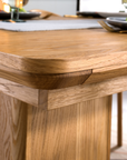 Table à manger à rallonges en chêne LONDRES 40 | LoftStory