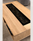 Table basse en chêne NAPOLI 41 | LoftStory