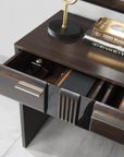 Coiffeuse-bureau en chêne PORTI 78 | LoftStory
