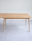 Table de salle à manger à rallonge en chêne massif MALMO 2 | VESKOR