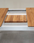 Table de salle à manger à rallonge en bois massif Lausanne | VESKOR