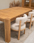 Lot de 2 chaises en bois de chêne massif Lova | VESKOR