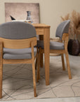 Lot de 2 ou 4 chaises en chêne massif Astrid | VESKOR