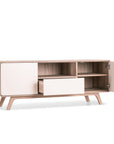 Meuble TV en bois massif OSLO 2 | VESKOR