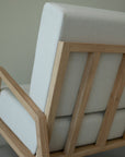 Fauteuil en bois massif SUÈDE | VESKOR