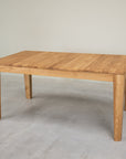 Table de salle à manger à rallonge en chêne massif KODAMA | VESKOR