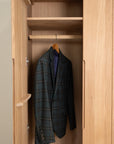 Armoire à 2 portes en bois massif Sweden | VESKOR