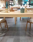 Table de salle à manger fixe en bois massif CREATIV | KARPIS