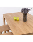 Table de salle à manger à rallonge en bois massif GOLF | KARPIS
