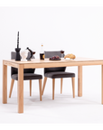 Table de salle à manger fixe en bois massif VERDI | KARPIS