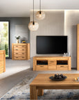 Meuble TV en chêne VELVET 25 | LoftStory
