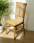 Lot de 2 ou 4 chaises de salle à manger en chêne massif Provance | VESKOR
