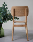 Lot de 2 ou 4 chaises de salle à manger en bois de chêne KODAMA | VESKOR