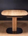 Table de salle à manger fixe en bois massif LUNA | KARPIS