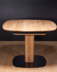 Table de salle à manger fixe en bois massif LUNA | KARPIS
