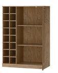 Meuble bar en chêne COZY 15, 100 × 140 × 50 cm | LoftStory