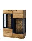 Vitrine en chêne MOZAIK 15 | LoftStory