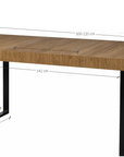 Table à manger à rallonges MOZAIK 40 | LoftStory