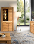 Vitrine en chêne VELVET 12 | LoftStory