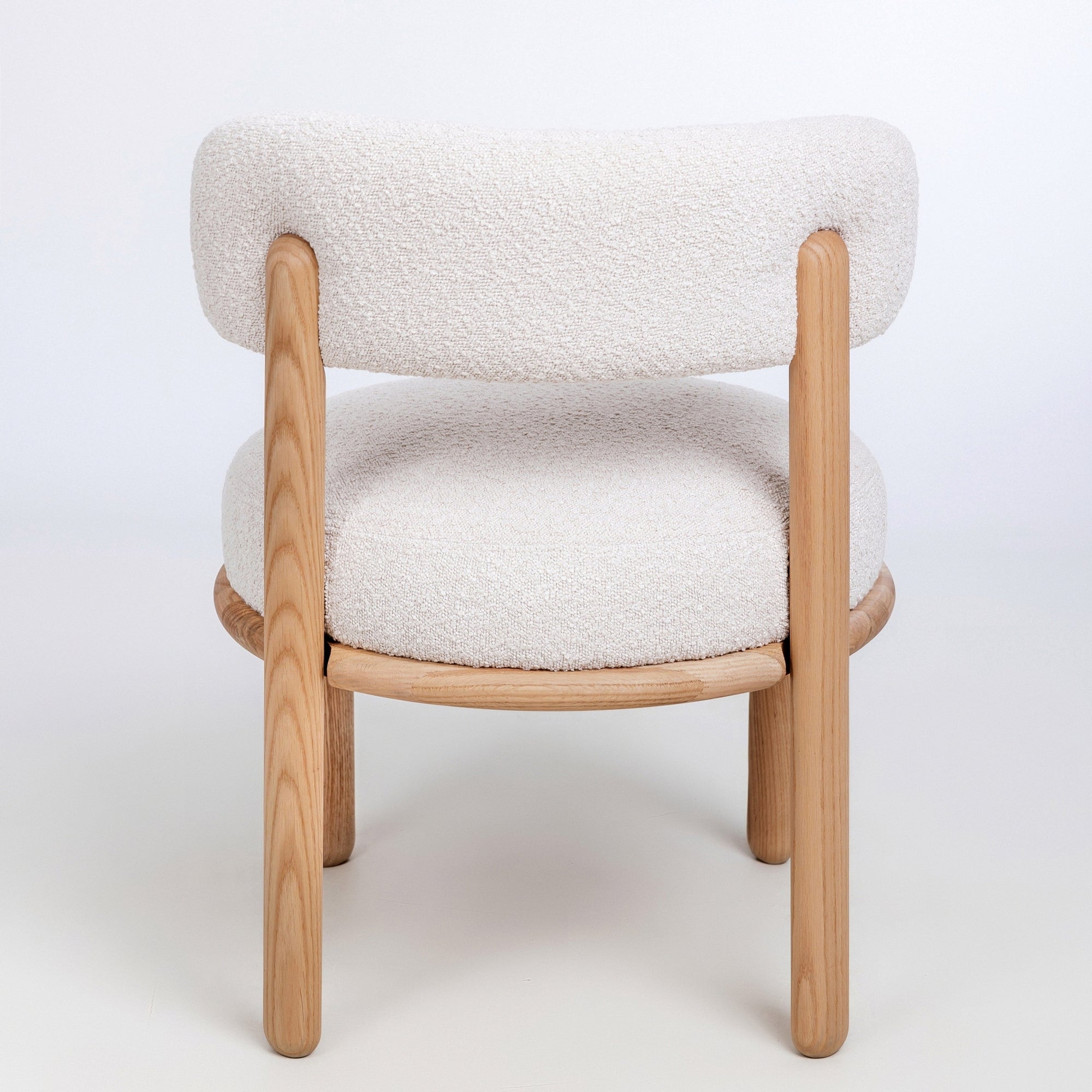 Lot de 2 chaises en bois de chêne massif Lova | VESKOR