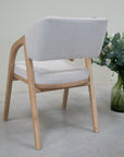 Chaise en bois massif chêne ou noyer SUÈDE | VESKOR