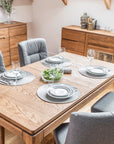 Table à manger à rallonges en chêne Montenegro 40 | LoftStory
