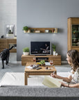 Meuble TV en chêne MONTENEGRO 24 | LoftStory