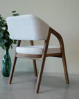 Chaise en bois massif chêne ou noyer SUÈDE | VESKOR