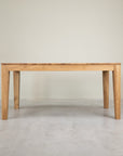 Table de salle à manger à rallonge en chêne massif KODAMA | VESKOR