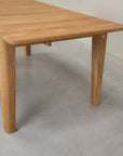 Table de salle à manger à rallonge en chêne massif KODAMA | VESKOR