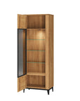 Vitrine en chêne OPORTO 10 | LoftStory