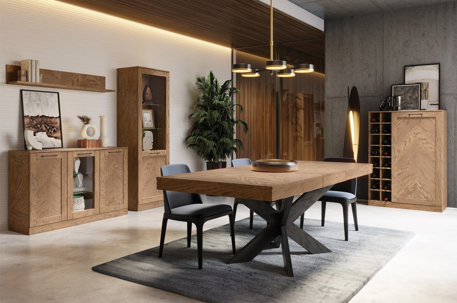 Buffet en chêne COZY 45 | LoftStory