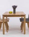 Table de salle à manger à rallonge en bois massif GOLF | KARPIS