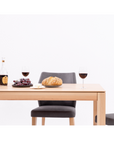 Table de salle à manger fixe en bois massif VERDI | KARPIS